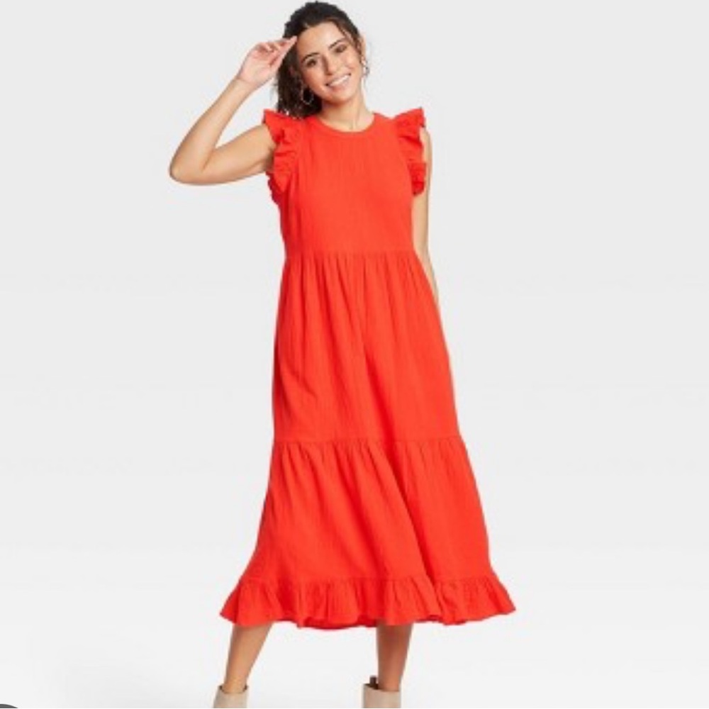 COPY - Universal Thread: Ruffle Dress